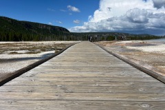 Walking Path around Geysers